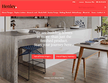 Tablet Screenshot of henley.com.au