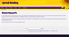 Desktop Screenshot of jared.henley.id.au