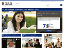 Tablet Screenshot of henley.asia